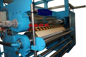 Máquina de calandra controlável na altura média